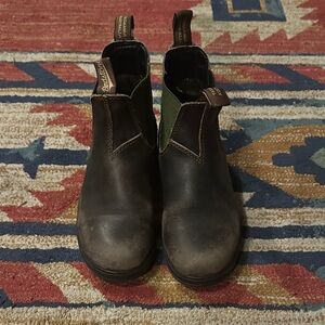 Blundstone Brown Leather Ankle Boots
